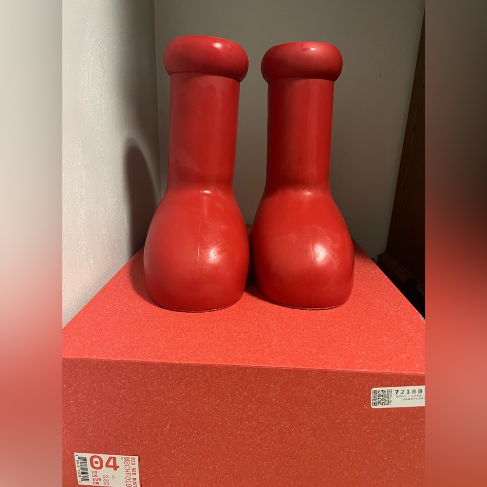 MSCHF BIG RED BOOTS